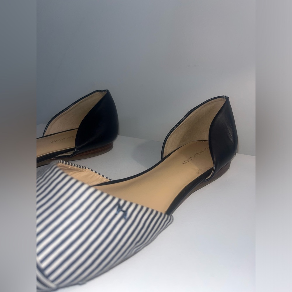 Tommy Hilfiger Women’s Naree D’Orsay Flats – Size 9 – Blue & White Striped - Picture 8 of 8